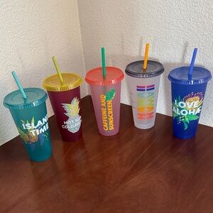 Starbucks Tropical Tumbler Collection - Multicolor